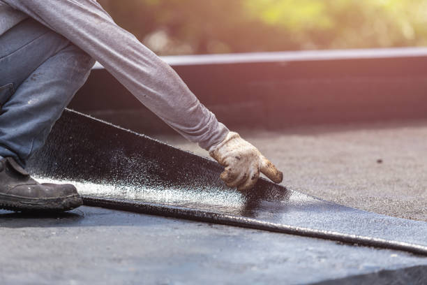 Professional Waterproofing technician working in New Hope, MN